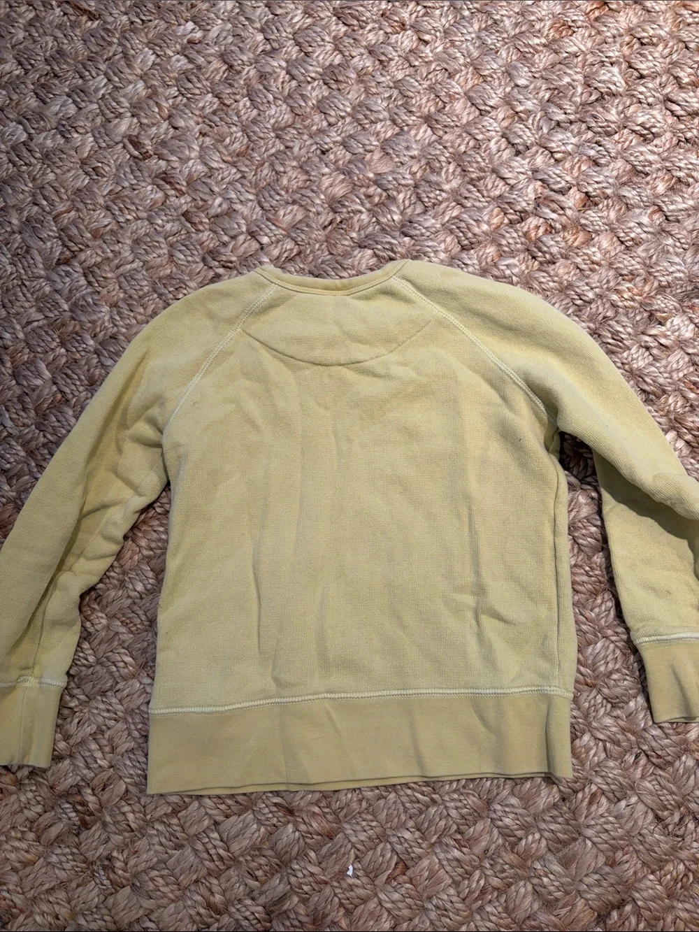 Junk Food Clothing Kids Sweatshirt in Light Olive with Snoopy Hug Graphic